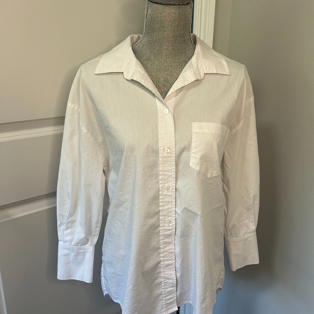 Liverpool Women's White Button Down Size S NWOT